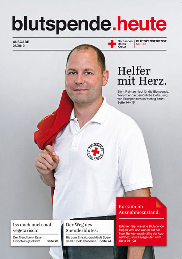 Mitarbeiter-Magazin II DRK-Blutspendedienst NSTOB - Friederike Schmidt